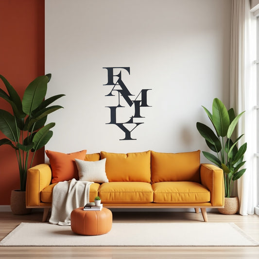 FAMILY - Laser Cut Wall Art - NZ Made