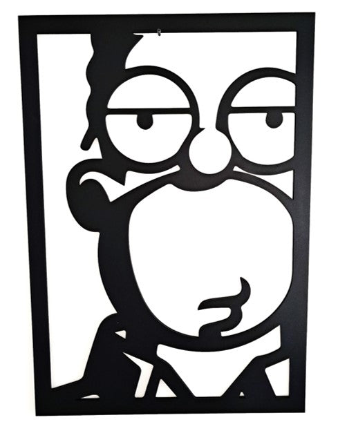 Homer Simpson - Laser Cut Wall Art - Urban Vibe Studio
