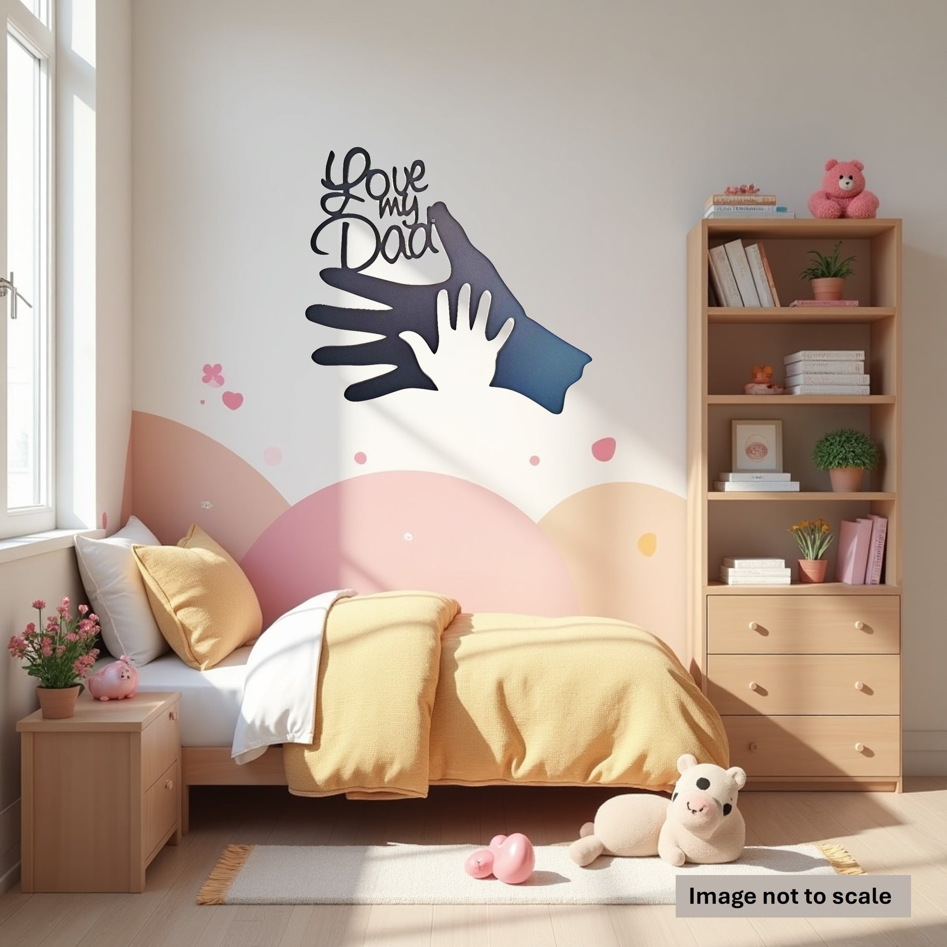 I Love My Dad - Laser Cut Wall Art - Urban Vibe Studio