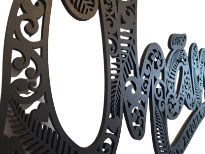 Whanau "Family" Sign - Laser Cut Wall Art - Urban Vibe Studio