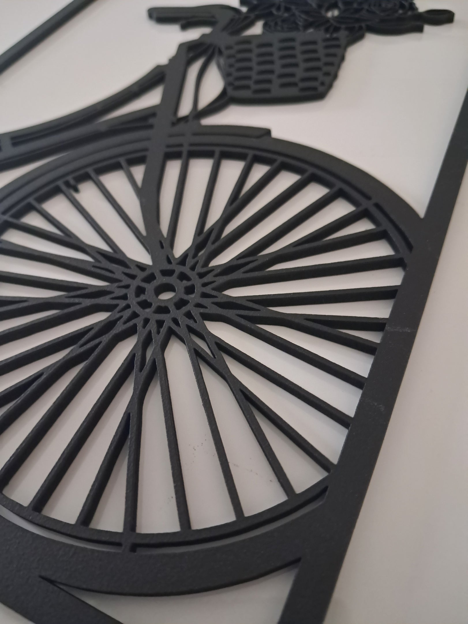 Ladies Bike - Laser Cut Wall Art - Urban Vibe Studio
