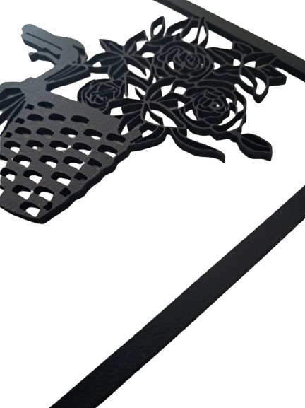Ladies Bike - Laser Cut Wall Art - Urban Vibe Studio