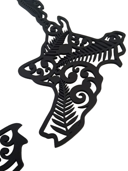 New Zealand Map - Laser Cut Wall Art - Urban Vibe Studio