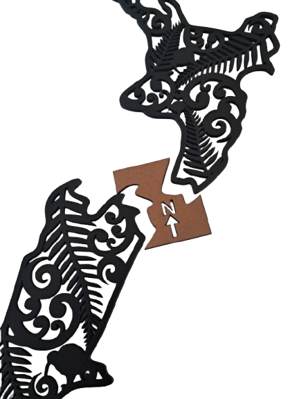 New Zealand Map - Laser Cut Wall Art - Urban Vibe Studio