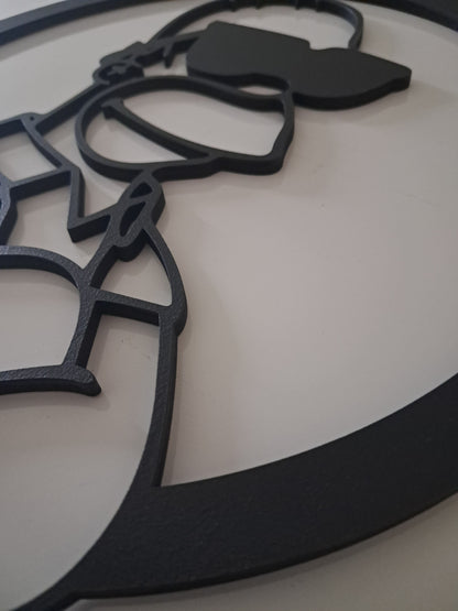 The Simpsons + Bonus Krusty The Clown - Laser Cut Wall Art