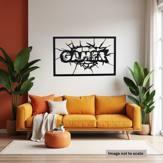 Gamer Sign - Laser Cut Wall Art - Urban Vibe Studio