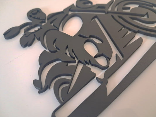 Biker - Laser Cut Wall Art - Urban Vibe Studio