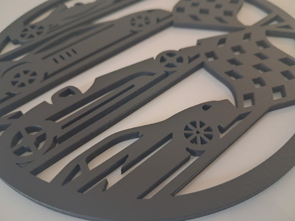 Racing Cars - Laser Cut Wall Art - Urban Vibe Studio