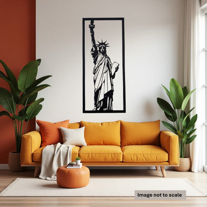 Statue of Liberty - Laser Cut Wall Art - Urban Vibe Studio