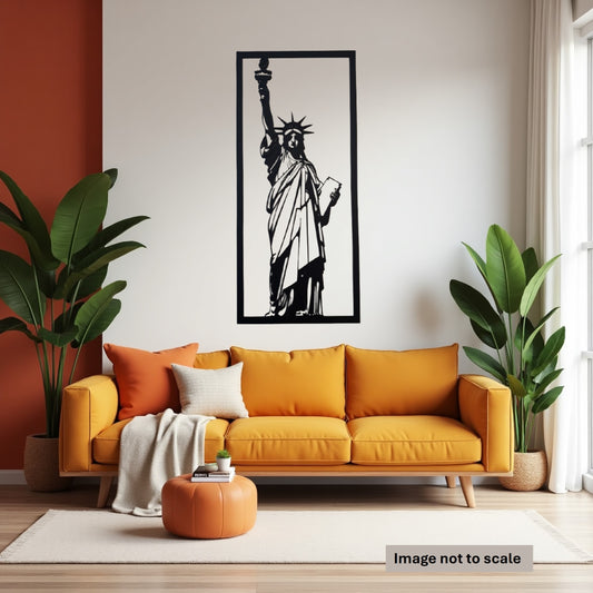 Statue of Liberty - Laser Cut Wall Art - Urban Vibe Studio