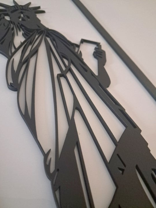 Statue of Liberty - Laser Cut Wall Art - Urban Vibe Studio