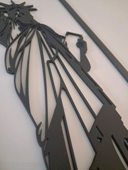 Statue of Liberty - Laser Cut Wall Art - Urban Vibe Studio