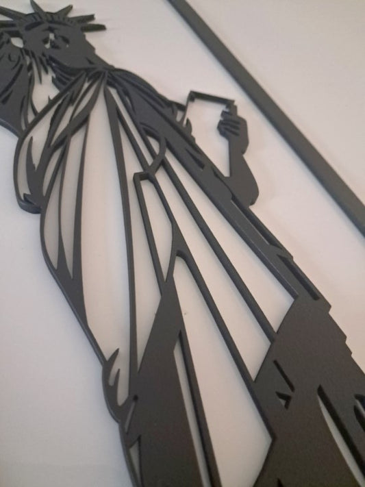 Statue of Liberty - Laser Cut Wall Art - Urban Vibe Studio
