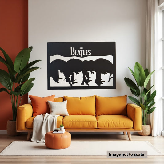 The Beatles - Laser Cut Wall Art - Urban Vibe Studio