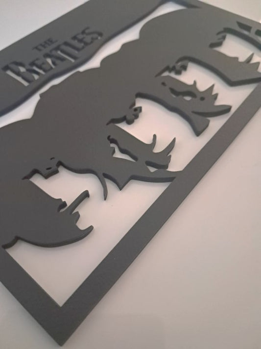 The Beatles - Laser Cut Wall Art - Urban Vibe Studio