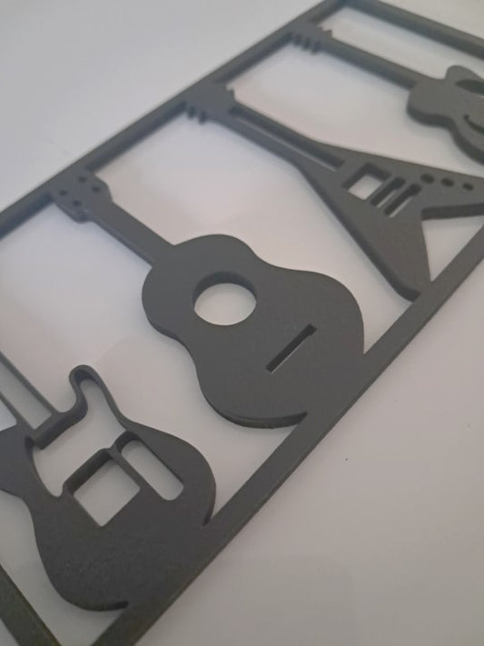 Guitar Rack - Laser Cut Wall Art - Urban Vibe Studio