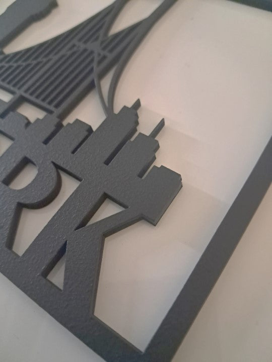 New York - Laser Cut Wall Art - Urban Vibe Studio