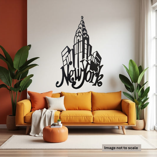 New York - Laser Cut Wall Art - Urban Vibe Studio