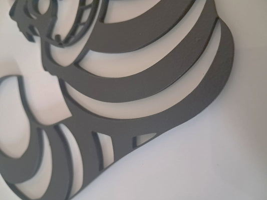 Alice in Wonderlands Cheshire Cat - Laser Cut Wall Art - Urban Vibe Studio