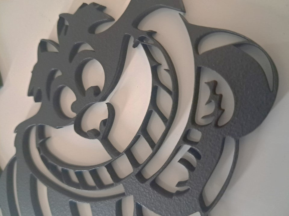 Alice in Wonderlands Cheshire Cat - Laser Cut Wall Art - Urban Vibe Studio