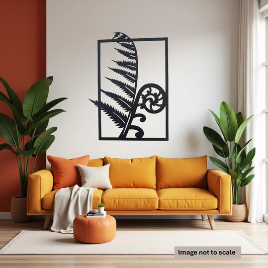 New Zealand Koru Fern - Laser Cut Wall Art - Urban Vibe Studio