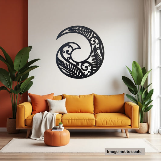 New Zealand Koru - Laser Cut Wall Art - Urban Vibe Studio
