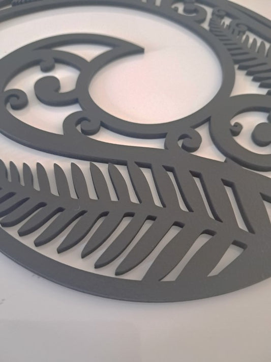 New Zealand Koru - Laser Cut Wall Art - Urban Vibe Studio