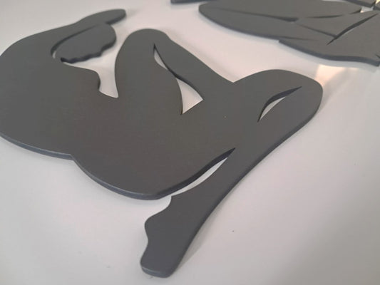 Three Woman "Silhouettes" - Laser Cut Wall Art - Urban Vibe Studio