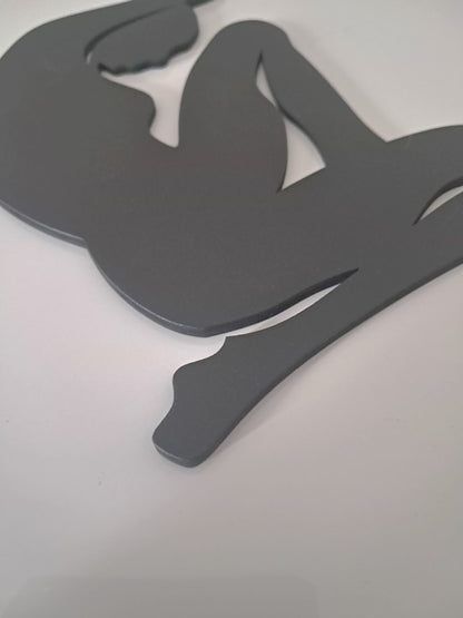 Three Woman "Silhouettes" - Laser Cut Wall Art - Urban Vibe Studio