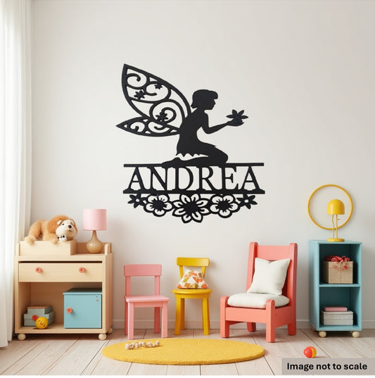 Personalised Childs Bedroom Sign, Laser Cut Wall Art - Urban Vibe Studio