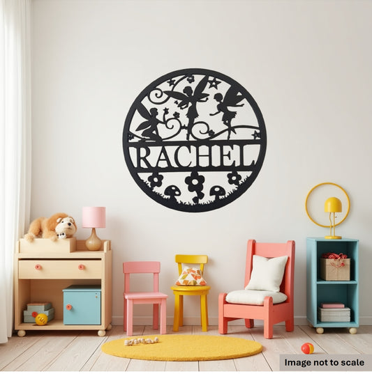 Personalised Childs Bedroom Sign - Laser Cut Wall Art - Urban Vibe Studio