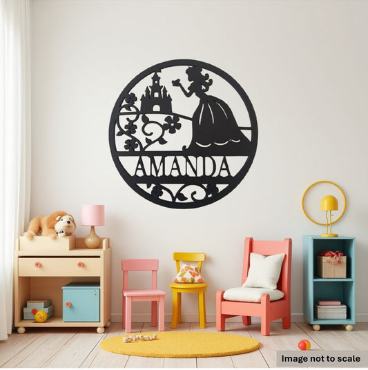 Personalised Childs Bedroom Sign, Laser Cut Wall Art - Urban Vibe Studio
