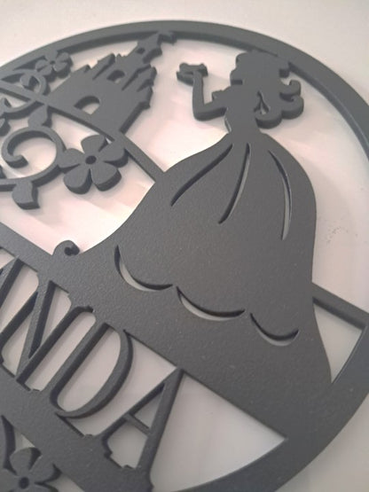 Personalised Childs Bedroom Sign, Laser Cut Wall Art - Urban Vibe Studio