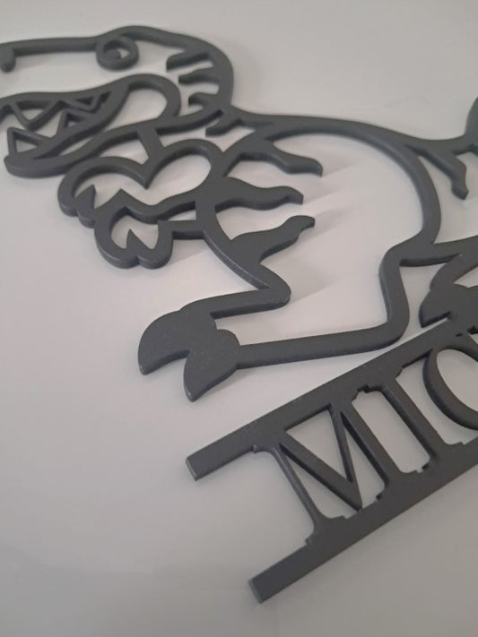Personalised Childs Bedroom Sign, Laser Cut Wall Art - Urban Vibe Studio
