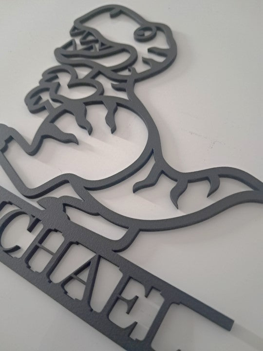 Personalised Childs Bedroom Sign, Laser Cut Wall Art - Urban Vibe Studio