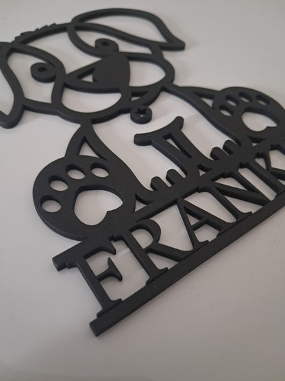 Personalised Childs Bedroom Sign, Laser Cut Wall Art - Urban Vibe Studio
