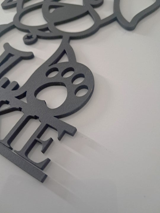 Personalised Childs Bedroom Sign, Laser Cut Wall Art - Urban Vibe Studio