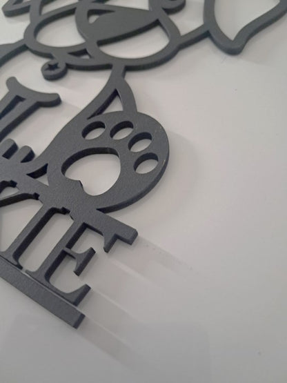 Personalised Childs Bedroom Sign, Laser Cut Wall Art - Urban Vibe Studio
