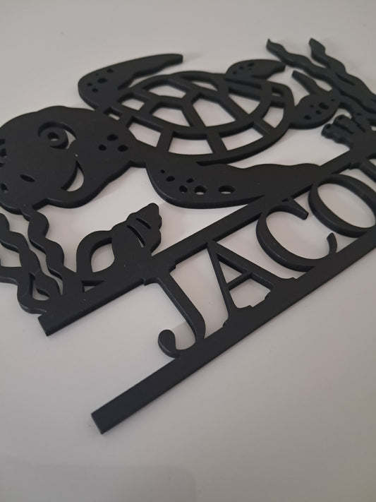 Personalised Childs Bedroom Sign, Laser Cut Wall Art - Urban Vibe Studio