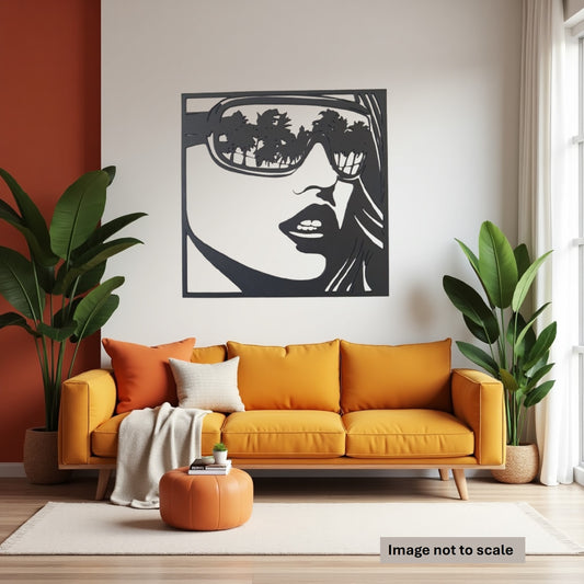 Mount Maunganui Girl - Laser Cut Wall Art - Urban Vibe Studio