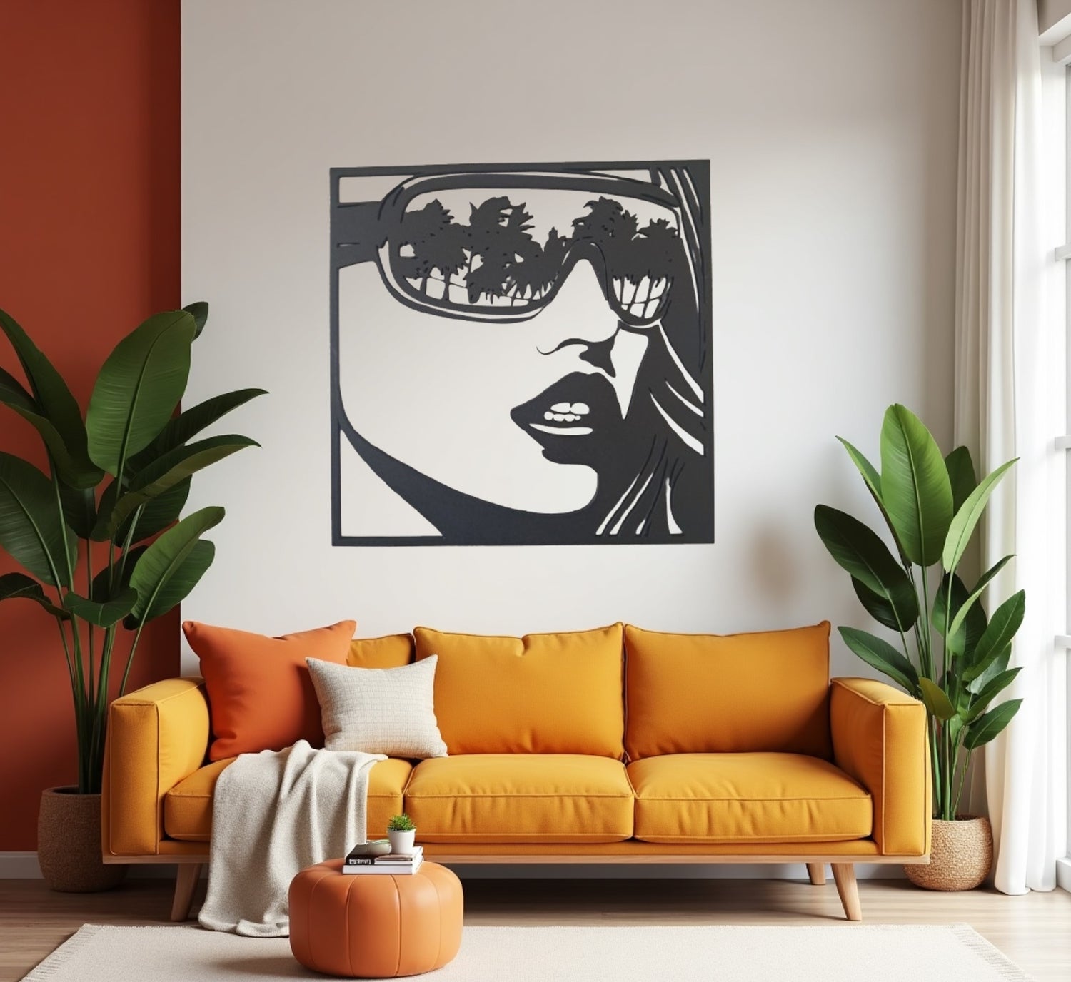 Mount Maunganui Girl - Laser Cut Wall Art - NZ Made - Urban Vibe Studio