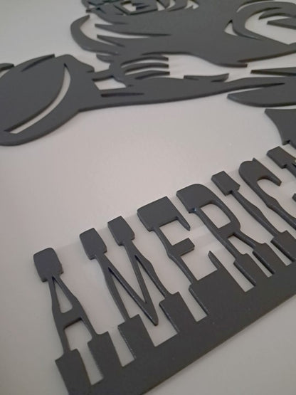 NFL (American Football) - Laser Cut Wall Art - Urban Vibe Studio
