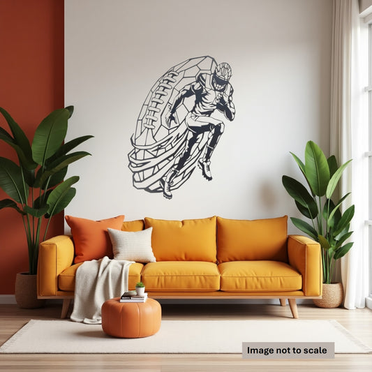 NFL (American Football) - Laser Cut Wall Art - Urban Vibe Studio