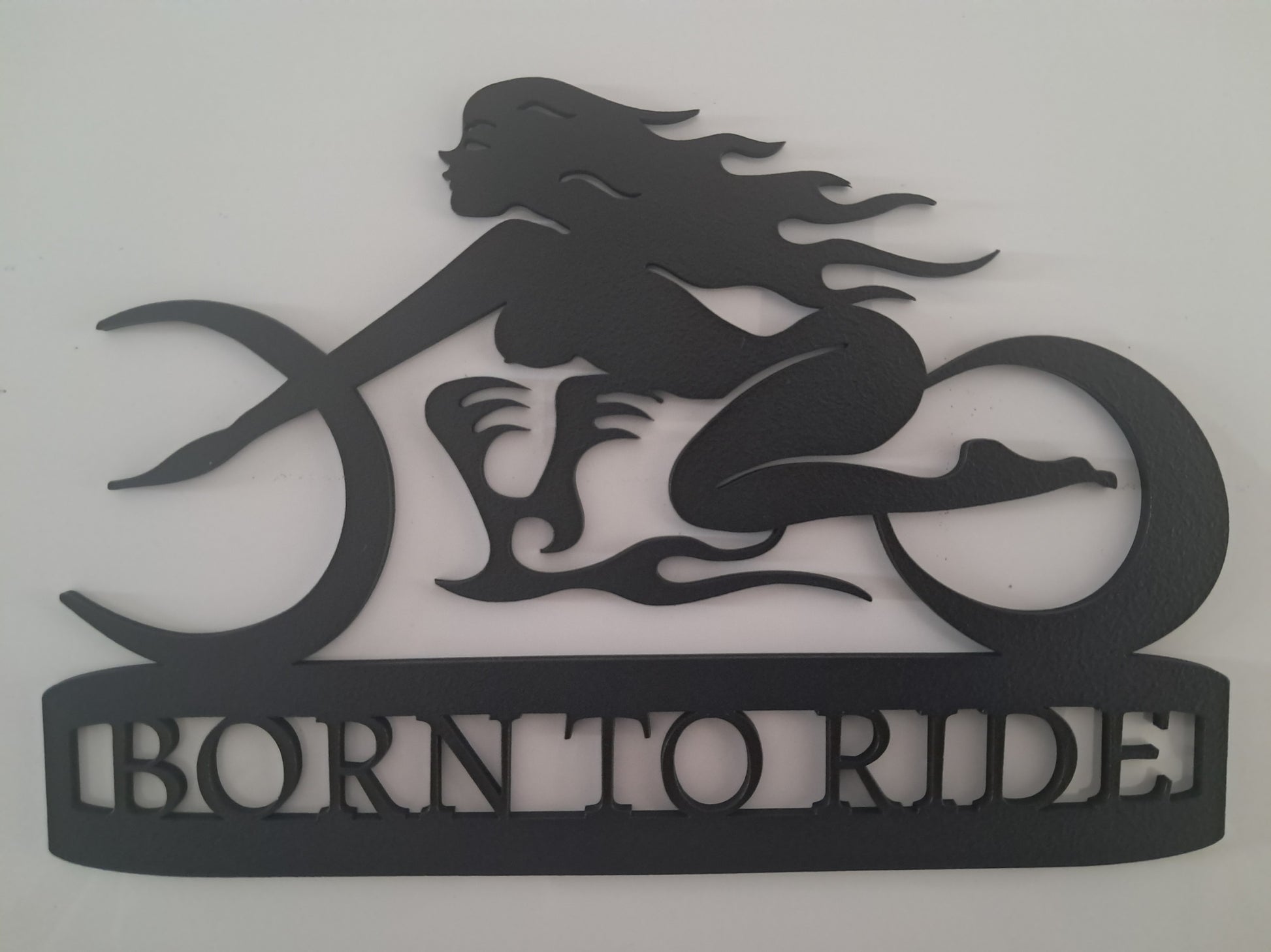 Born to Ride - Laser Cut Wall Art - Urban Vibe Studio