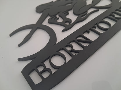 Born to Ride - Laser Cut Wall Art - Urban Vibe Studio