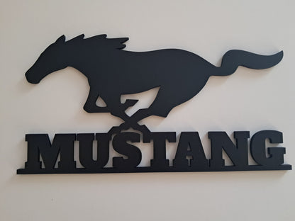 Ford Mustang - Laser Cut Wall Art - NZ Made - Urban Vibe Studio