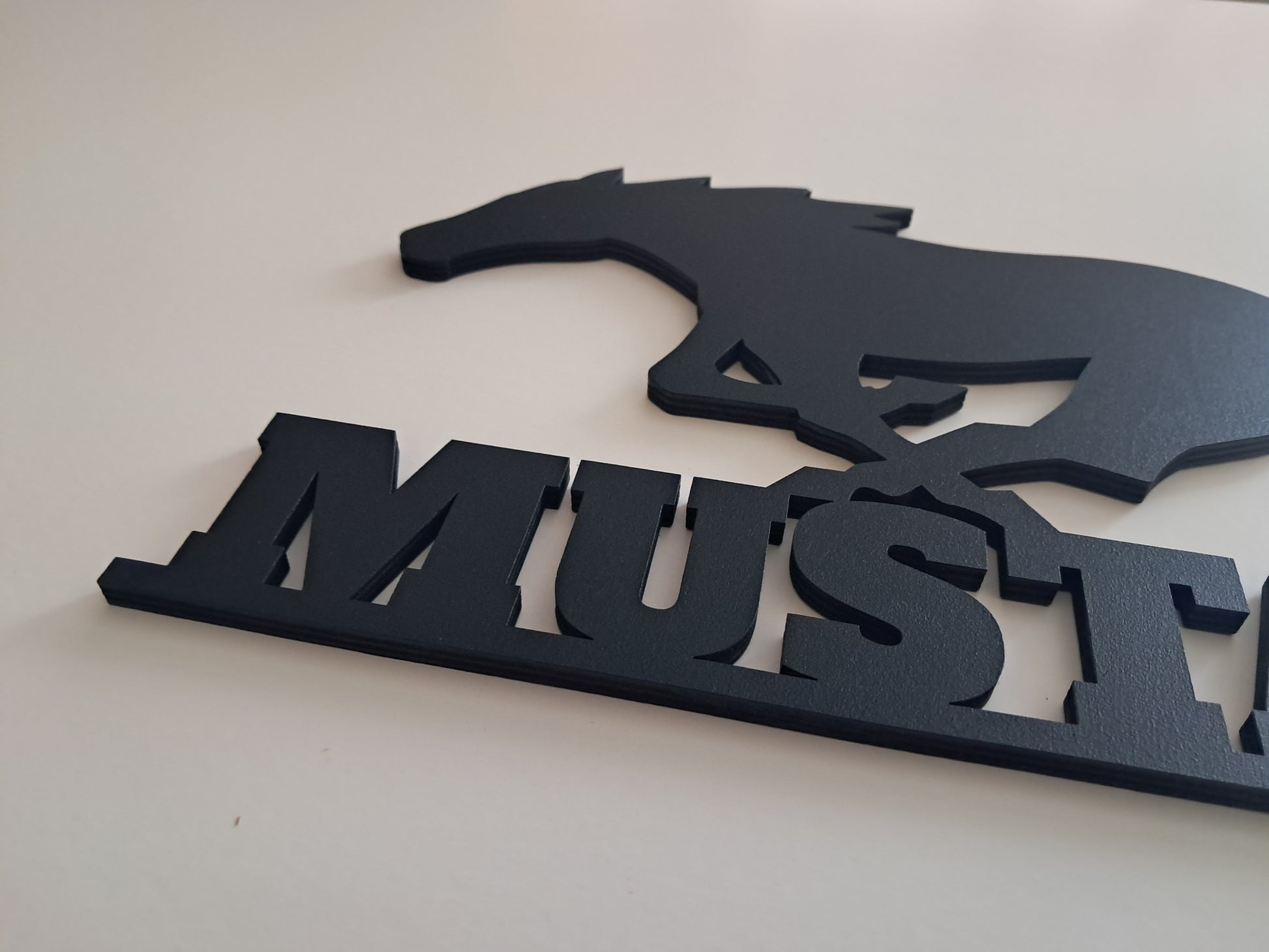 Ford Mustang - Laser Cut Wall Art - NZ Made - Urban Vibe Studio