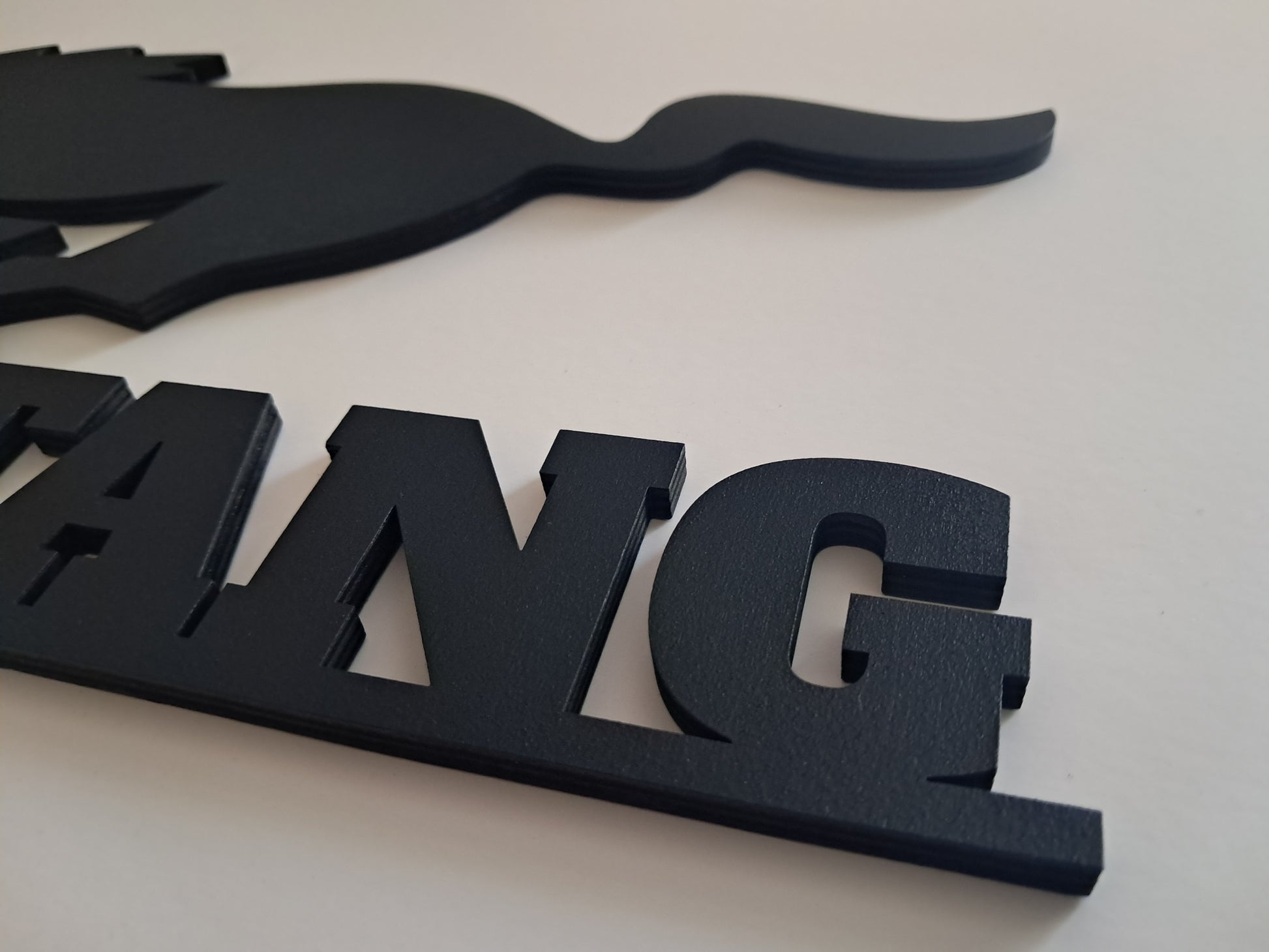 Ford Mustang - Laser Cut Wall Art - NZ Made - Urban Vibe Studio