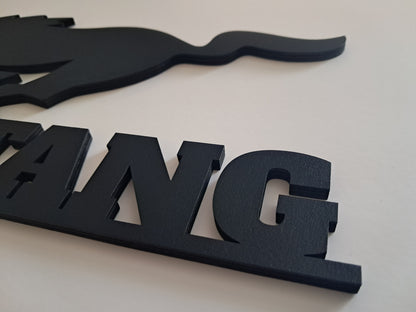 Ford Mustang - Laser Cut Wall Art - NZ Made - Urban Vibe Studio