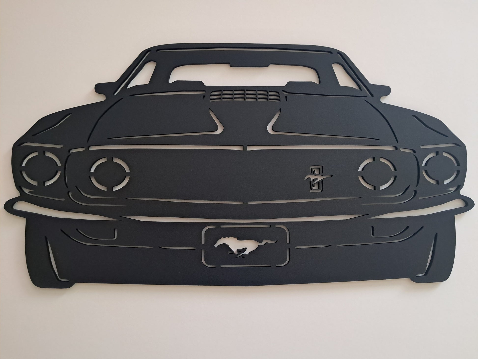 Ford Mustang - Laser Cut Wall Art - NZ Made - Urban Vibe Studio
